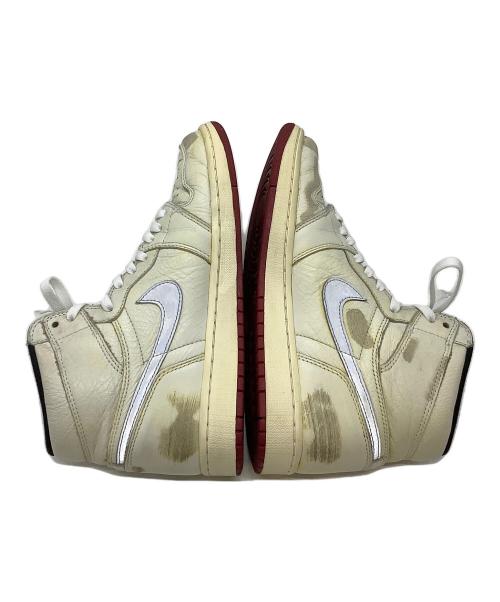 NIKE（ナイキ）NIKE (ナイキ) NIGEL SYLVESTER (ナイジェル シルベスター) AIR JORDAN1 アイボリー サイズ:SIZE 27.5cmの古着・服飾アイテム