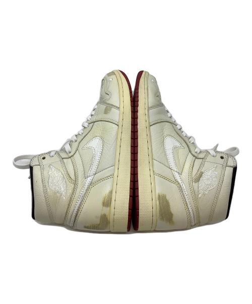 NIKE（ナイキ）NIKE (ナイキ) NIGEL SYLVESTER (ナイジェル シルベスター) AIR JORDAN1 アイボリー サイズ:SIZE 27.5cmの古着・服飾アイテム
