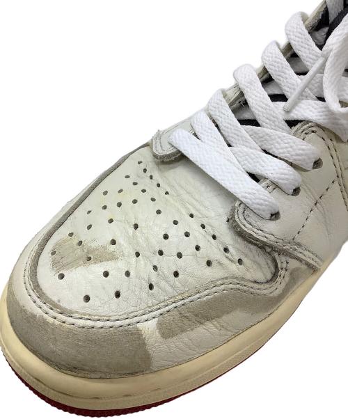 NIKE（ナイキ）NIKE (ナイキ) NIGEL SYLVESTER (ナイジェル シルベスター) AIR JORDAN1 アイボリー サイズ:SIZE 27.5cmの古着・服飾アイテム