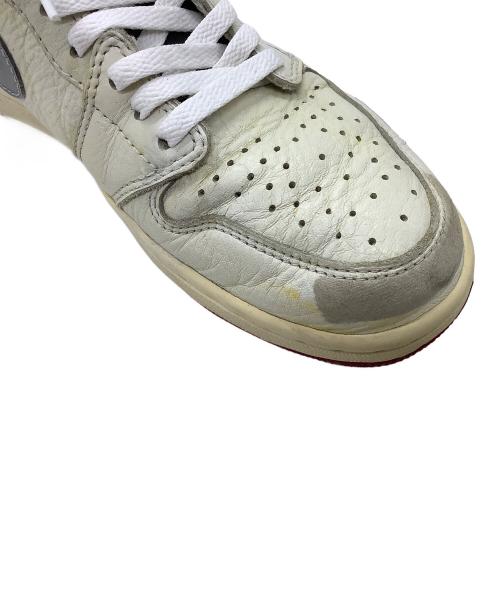 NIKE（ナイキ）NIKE (ナイキ) NIGEL SYLVESTER (ナイジェル シルベスター) AIR JORDAN1 アイボリー サイズ:SIZE 27.5cmの古着・服飾アイテム