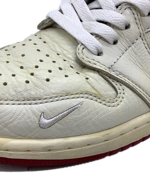 NIKE（ナイキ）NIKE (ナイキ) NIGEL SYLVESTER (ナイジェル シルベスター) AIR JORDAN1 アイボリー サイズ:SIZE 27.5cmの古着・服飾アイテム