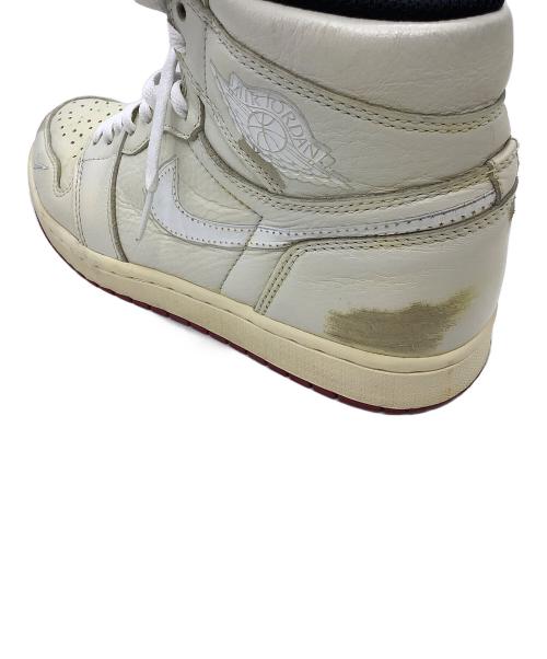 NIKE（ナイキ）NIKE (ナイキ) NIGEL SYLVESTER (ナイジェル シルベスター) AIR JORDAN1 アイボリー サイズ:SIZE 27.5cmの古着・服飾アイテム