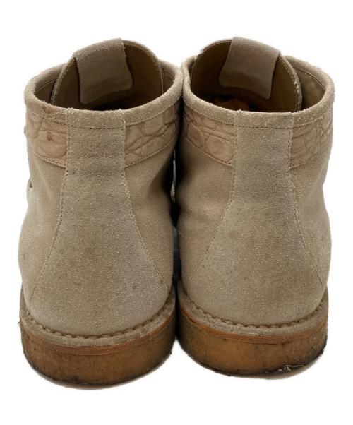 LOUIS VUITTON（ルイ ヴィトン）LOUIS VUITTON (ルイ ヴィトン) チャッカブーツ ベージュ サイズ:SIZE 9の古着・服飾アイテム