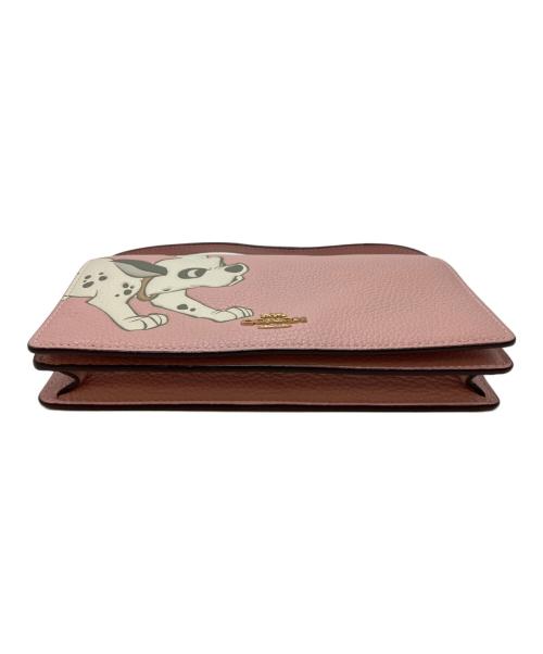 COACH（コーチ）COACH (コーチ) DISNEY (ディズニー) ショルダーウォレット ピンクの古着・服飾アイテム