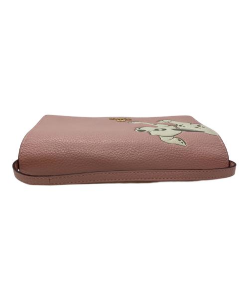 COACH（コーチ）COACH (コーチ) DISNEY (ディズニー) ショルダーウォレット ピンクの古着・服飾アイテム