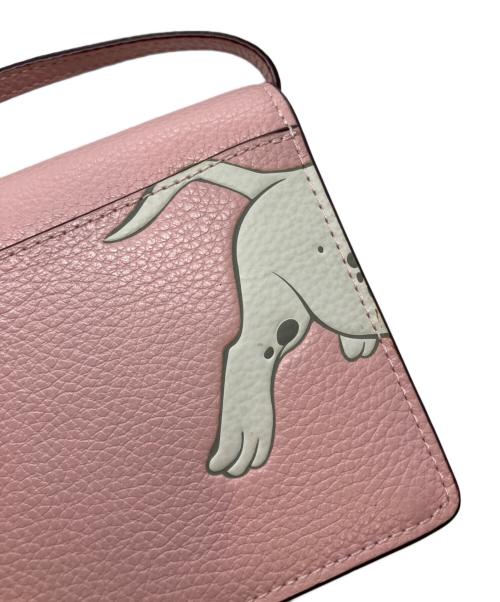COACH（コーチ）COACH (コーチ) DISNEY (ディズニー) ショルダーウォレット ピンクの古着・服飾アイテム
