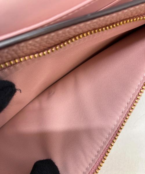 COACH（コーチ）COACH (コーチ) DISNEY (ディズニー) ショルダーウォレット ピンクの古着・服飾アイテム
