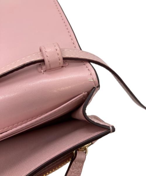 COACH（コーチ）COACH (コーチ) DISNEY (ディズニー) ショルダーウォレット ピンクの古着・服飾アイテム