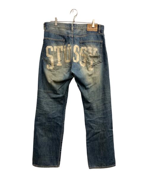 stussy（ステューシー）stussy (ステューシー) ROUGH AND RUGGED (ラフアンドラゲッド) デニムパンツ ブルー サイズ:32の古着・服飾アイテム