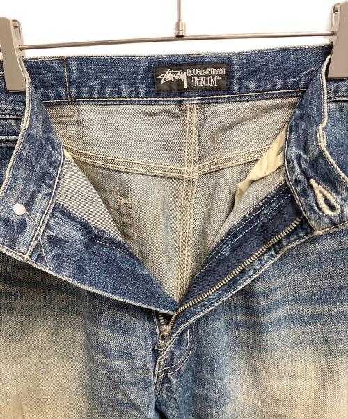 stussy（ステューシー）stussy (ステューシー) ROUGH AND RUGGED (ラフアンドラゲッド) デニムパンツ ブルー サイズ:32の古着・服飾アイテム