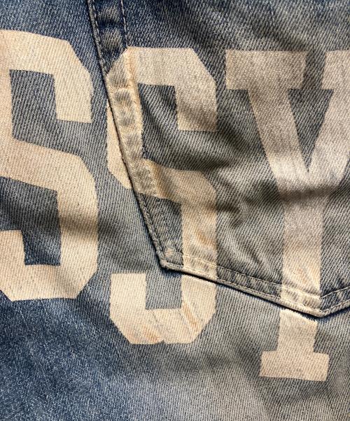 stussy（ステューシー）stussy (ステューシー) ROUGH AND RUGGED (ラフアンドラゲッド) デニムパンツ ブルー サイズ:32の古着・服飾アイテム