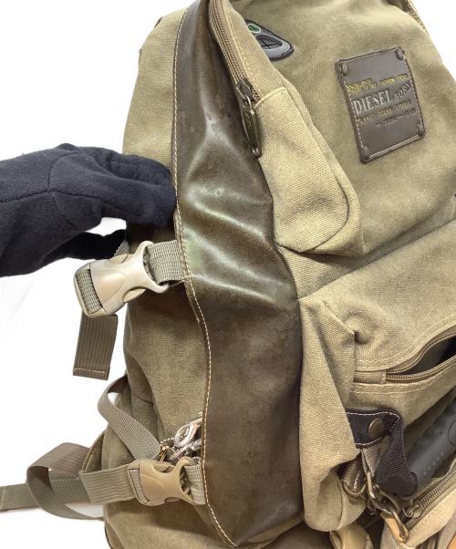 DIESEL（ディーゼル）DIESEL (ディーゼル) リュック ブラウンの古着・服飾アイテム