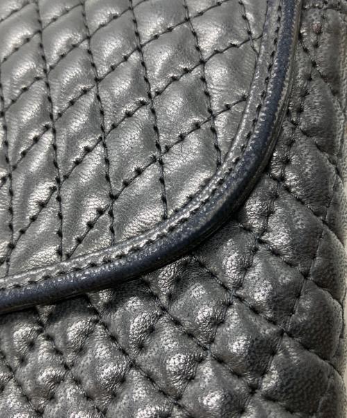 BALLY（バリー）BALLY (バリー) チェーンレザーバッグ ブラックの古着・服飾アイテム