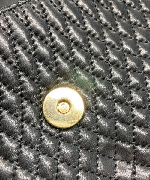 BALLY（バリー）BALLY (バリー) チェーンレザーバッグ ブラックの古着・服飾アイテム