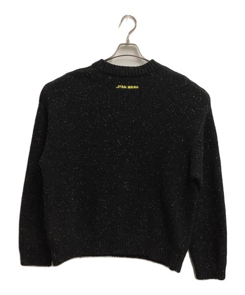 KITH（キス）KITH (キス) STAR WARS (スターウォーズ) 厚手ニット ブラック サイズ:Lの古着・服飾アイテム
