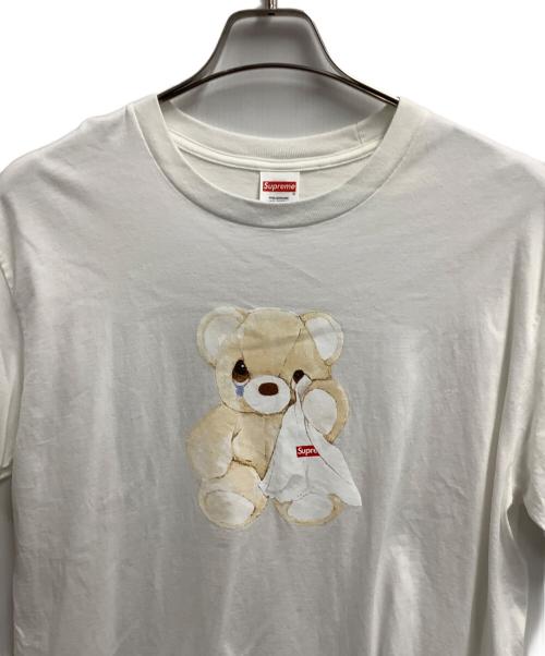 SUPREME（シュプリーム）SUPREME (シュプリーム) 半袖カットソー ホワイト サイズ:Lの古着・服飾アイテム