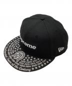 New Era×SUPREMEニューエラ×シュプリーム）の古着「キャップ」｜ブラック