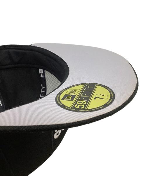 New Era（ニューエラ）New Era (ニューエラ) SUPREME (シュプリーム) キャップ ブラック サイズ:57.7cmの古着・服飾アイテム