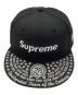 New Era (ニューエラ) SUPREME (シュプリーム) キャップ ブラック サイズ:57.7cm：10000円