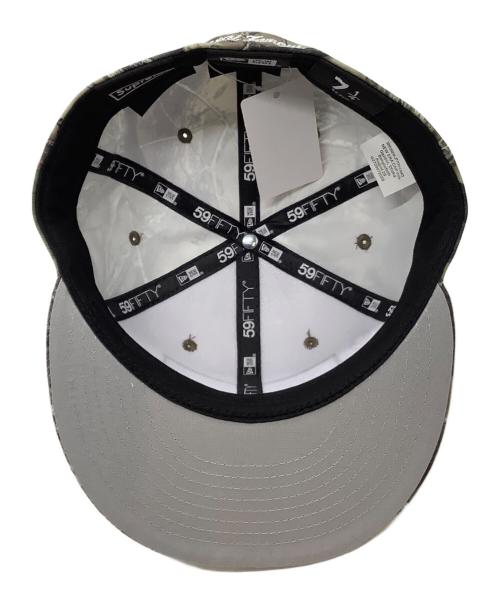 New Era（ニューエラ）New Era (ニューエラ) SUPREME (シュプリーム) キャップ カーキ サイズ:57.7cmの古着・服飾アイテム