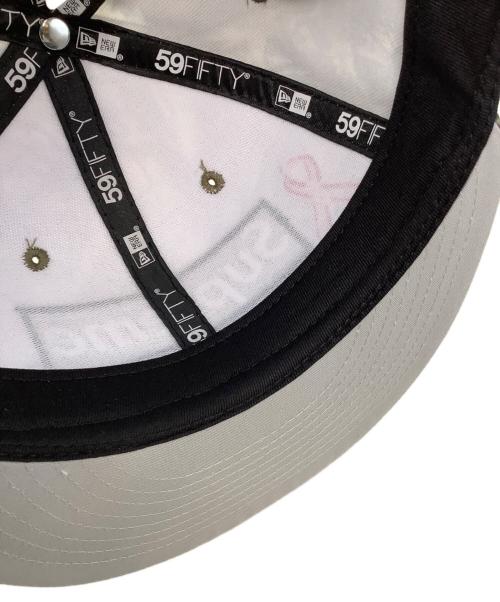 New Era（ニューエラ）New Era (ニューエラ) SUPREME (シュプリーム) キャップ カーキ サイズ:57.7cmの古着・服飾アイテム