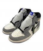 NIKEナイキ）の古着「エア ジョーダン 1 レトロ HIGH OG」｜グレー×ホワイト