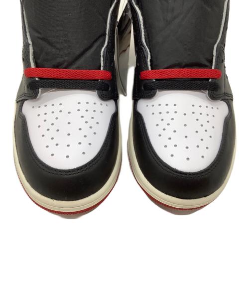 NIKE（ナイキ）NIKE (ナイキ) AIR JORDAN 1 RETRO HIGH OG ホワイト×ブラック×レッド サイズ:27.5の古着・服飾アイテム