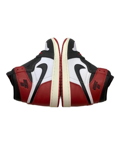 NIKE（ナイキ）NIKE (ナイキ) AIR JORDAN 1 RETRO HIGH OG ホワイト×ブラック×レッド サイズ:27.5の古着・服飾アイテム