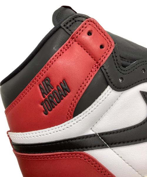 NIKE（ナイキ）NIKE (ナイキ) AIR JORDAN 1 RETRO HIGH OG ホワイト×ブラック×レッド サイズ:27.5の古着・服飾アイテム