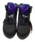 NIKE (ナイキ) AIR JORDAN 5 RETRO ブラック サイズ:27.5㎝：11000円