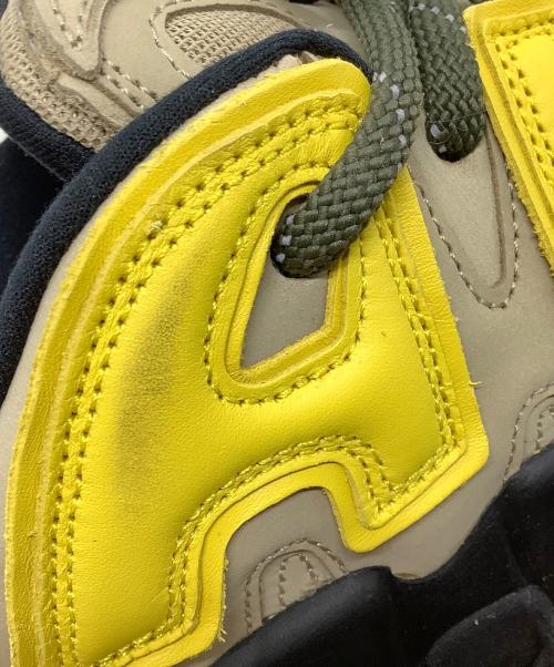 NIKE（ナイキ）NIKE (ナイキ) AMBUSH (アンブッシュ) AIR MORE UPTEMPO LOW SP ブラウン×ブラック サイズ:27.5㎝の古着・服飾アイテム