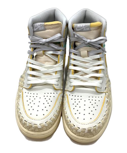 NIKE（ナイキ）NIKE (ナイキ) UNION (ユニオン) Bephies Beauty Supply (ビフィーズ ビューティ サプライ) Bephies Beauty Supply ホワイト×イエロー サイズ:27.5㎝の古着・服飾アイテム