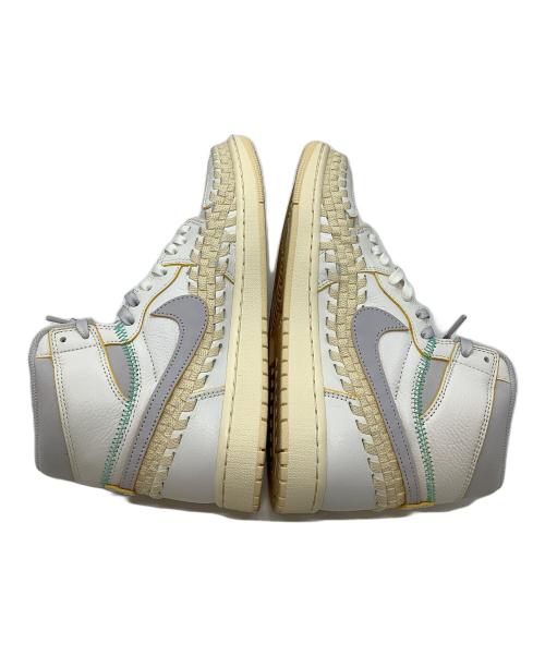 NIKE（ナイキ）NIKE (ナイキ) UNION (ユニオン) Bephies Beauty Supply (ビフィーズ ビューティ サプライ) Bephies Beauty Supply ホワイト×イエロー サイズ:27.5㎝の古着・服飾アイテム