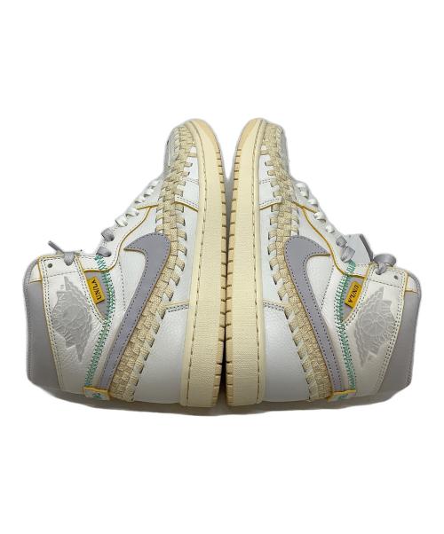 NIKE（ナイキ）NIKE (ナイキ) UNION (ユニオン) Bephies Beauty Supply (ビフィーズ ビューティ サプライ) Bephies Beauty Supply ホワイト×イエロー サイズ:27.5㎝の古着・服飾アイテム
