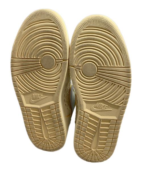NIKE（ナイキ）NIKE (ナイキ) UNION (ユニオン) Bephies Beauty Supply (ビフィーズ ビューティ サプライ) Bephies Beauty Supply ホワイト×イエロー サイズ:27.5㎝の古着・服飾アイテム