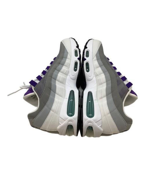 NIKE（ナイキ）NIKE (ナイキ) WMNS AIR MAX 95 BIG BUBBLE ホワイト×パープル サイズ:28cmの古着・服飾アイテム
