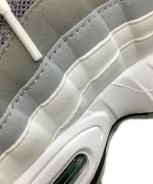NIKE（ナイキ）NIKE (ナイキ) WMNS AIR MAX 95 BIG BUBBLE ホワイト×パープル サイズ:28cmの古着・服飾アイテム