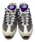 NIKE (ナイキ) WMNS AIR MAX 95 BIG BUBBLE ホワイト×パープル サイズ:28cm：14000円