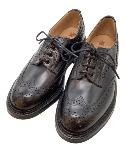 Tricker's（トリッカーズ）Tricker's (トリッカーズ) ウィングチップシューズ ブラック サイズ:61/2の古着・服飾アイテム