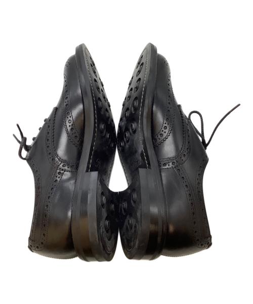 Tricker's（トリッカーズ）Tricker's (トリッカーズ) ウィングチップシューズ ブラック サイズ:61/2の古着・服飾アイテム