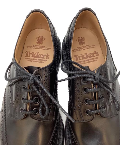 Tricker's（トリッカーズ）Tricker's (トリッカーズ) ウィングチップシューズ ブラック サイズ:61/2の古着・服飾アイテム