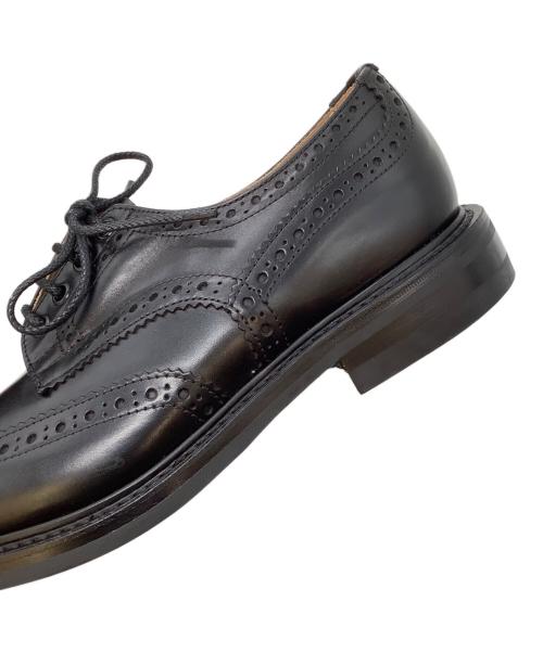 Tricker's（トリッカーズ）Tricker's (トリッカーズ) ウィングチップシューズ ブラック サイズ:61/2の古着・服飾アイテム