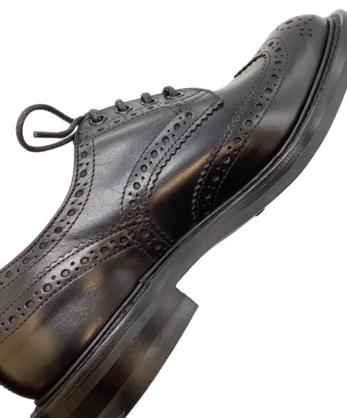 Tricker's（トリッカーズ）Tricker's (トリッカーズ) ウィングチップシューズ ブラック サイズ:61/2の古着・服飾アイテム