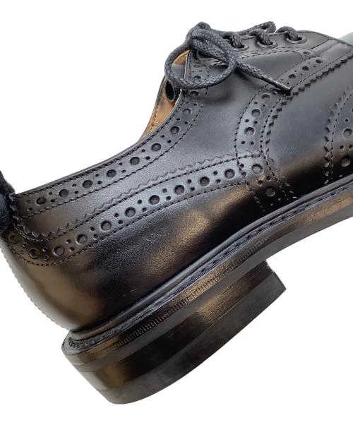 Tricker's（トリッカーズ）Tricker's (トリッカーズ) ウィングチップシューズ ブラック サイズ:61/2の古着・服飾アイテム