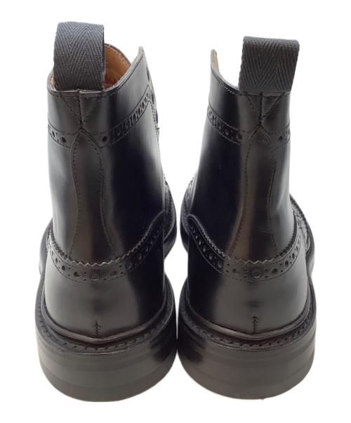 Tricker's（トリッカーズ）Tricker's (トリッカーズ) ウィングチップブーツ ブラック サイズ:7 1/2の古着・服飾アイテム