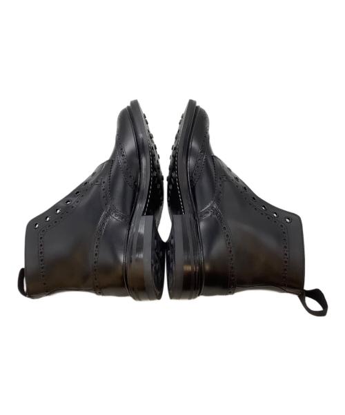 Tricker's（トリッカーズ）Tricker's (トリッカーズ) ウィングチップブーツ ブラック サイズ:7 1/2の古着・服飾アイテム