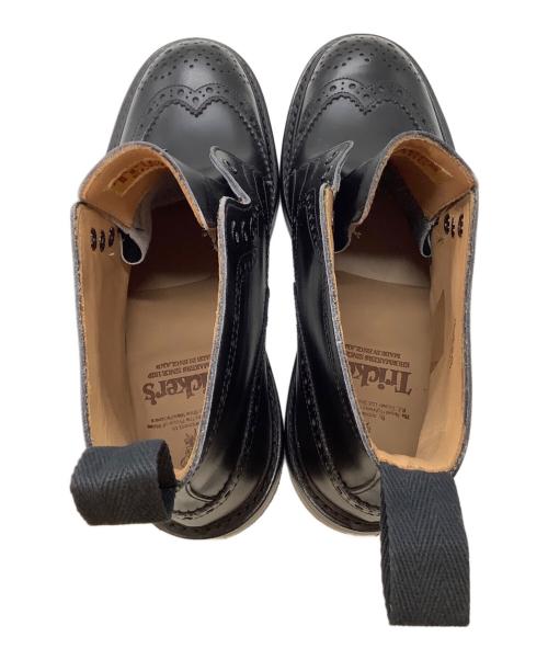 Tricker's（トリッカーズ）Tricker's (トリッカーズ) ウィングチップブーツ ブラック サイズ:7 1/2の古着・服飾アイテム