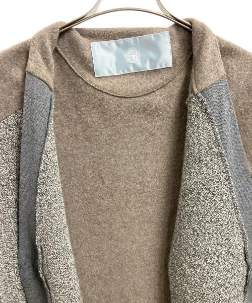 Dulcamara（ドゥルカマラ）Dulcamara (ドゥルカマラ) 厚手カーディガン ブラウンの古着・服飾アイテム