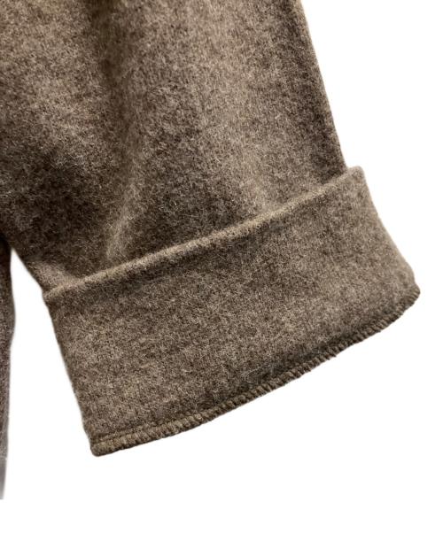 Dulcamara（ドゥルカマラ）Dulcamara (ドゥルカマラ) 厚手カーディガン ブラウンの古着・服飾アイテム