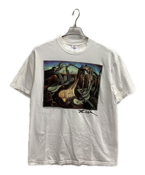 JERZEES（ジャージーズ）JERZEES (ジャージーズ) プリントTシャツ ホワイト サイズ:Lの古着・服飾アイテム
